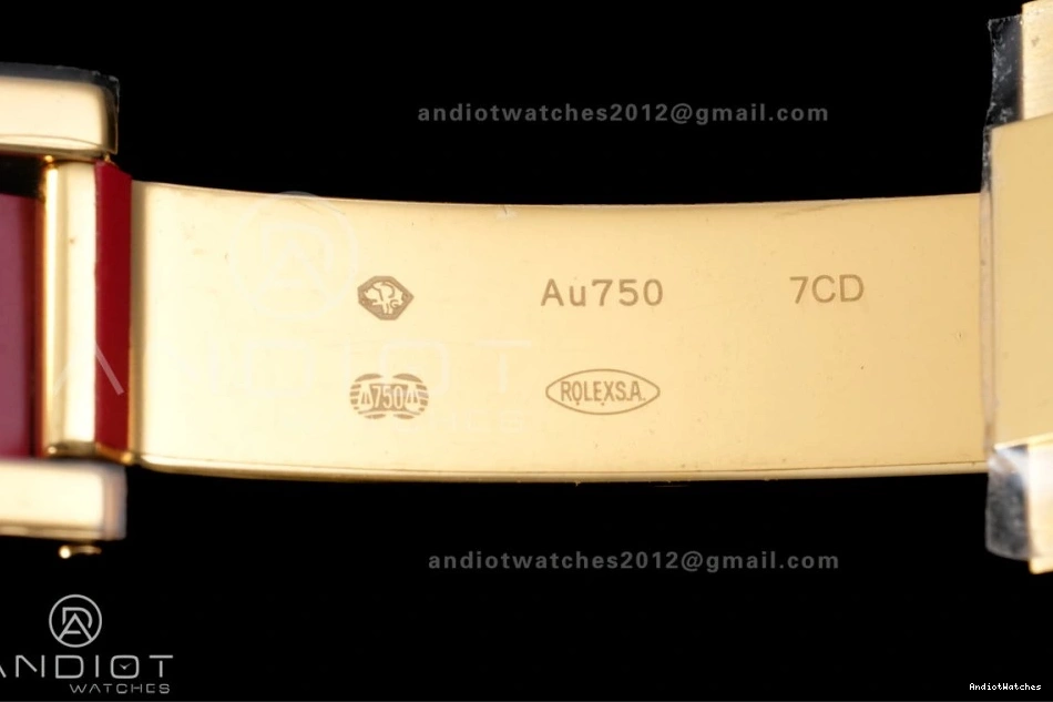 Gold VSF 804 Daytona Marker Weight Black Best Snug Gain Black Dial 1:1 DD Stick Sub-dial Oyster-flex Rim Edition 126518 on Strap 0308